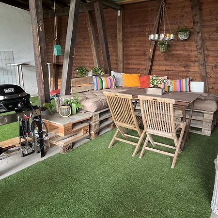 Barrierefreie Schoene Wohnung Im Eg Kössen Exteriör bild