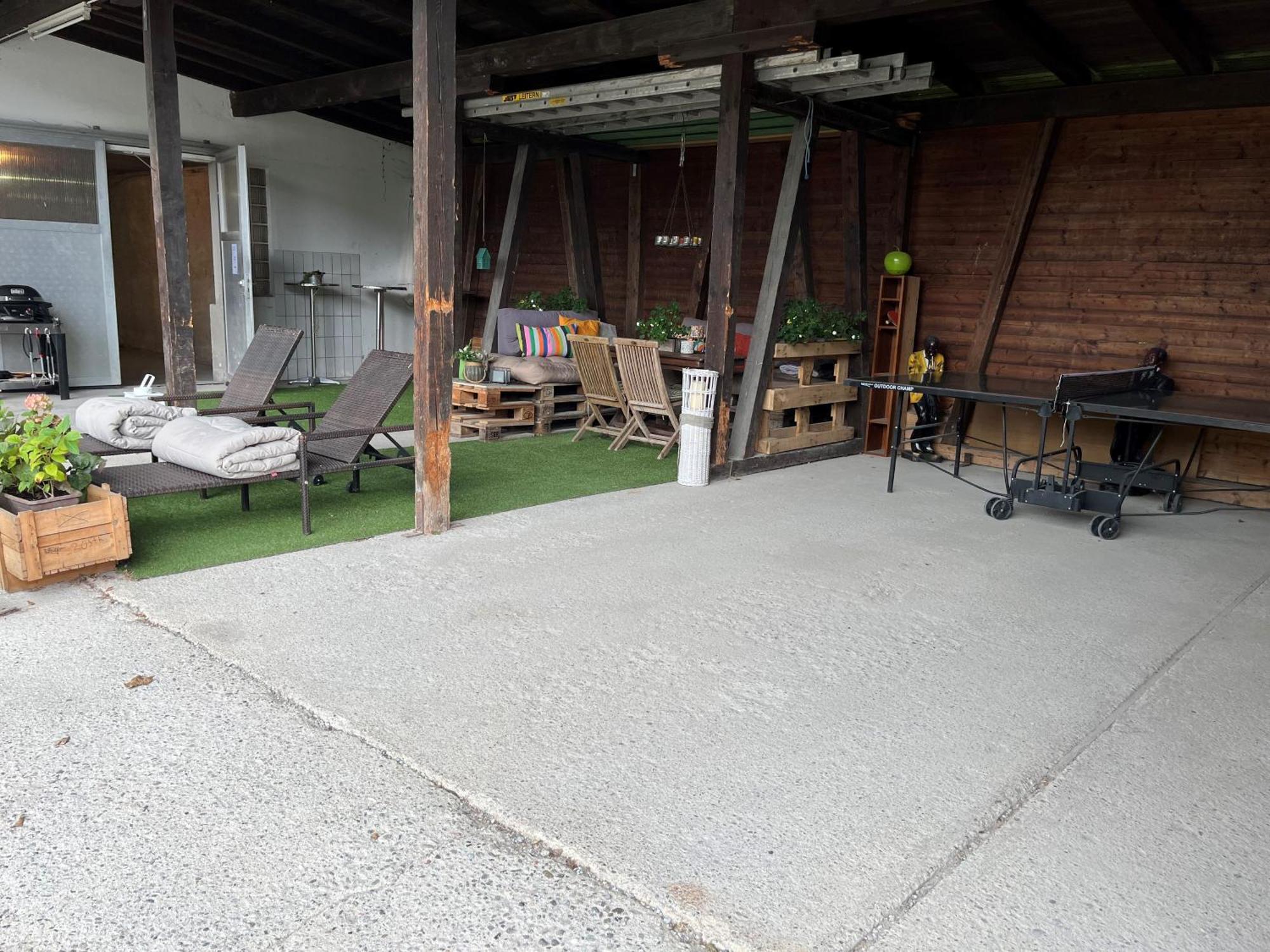 Barrierefreie Schoene Wohnung Im Eg Kössen Exteriör bild